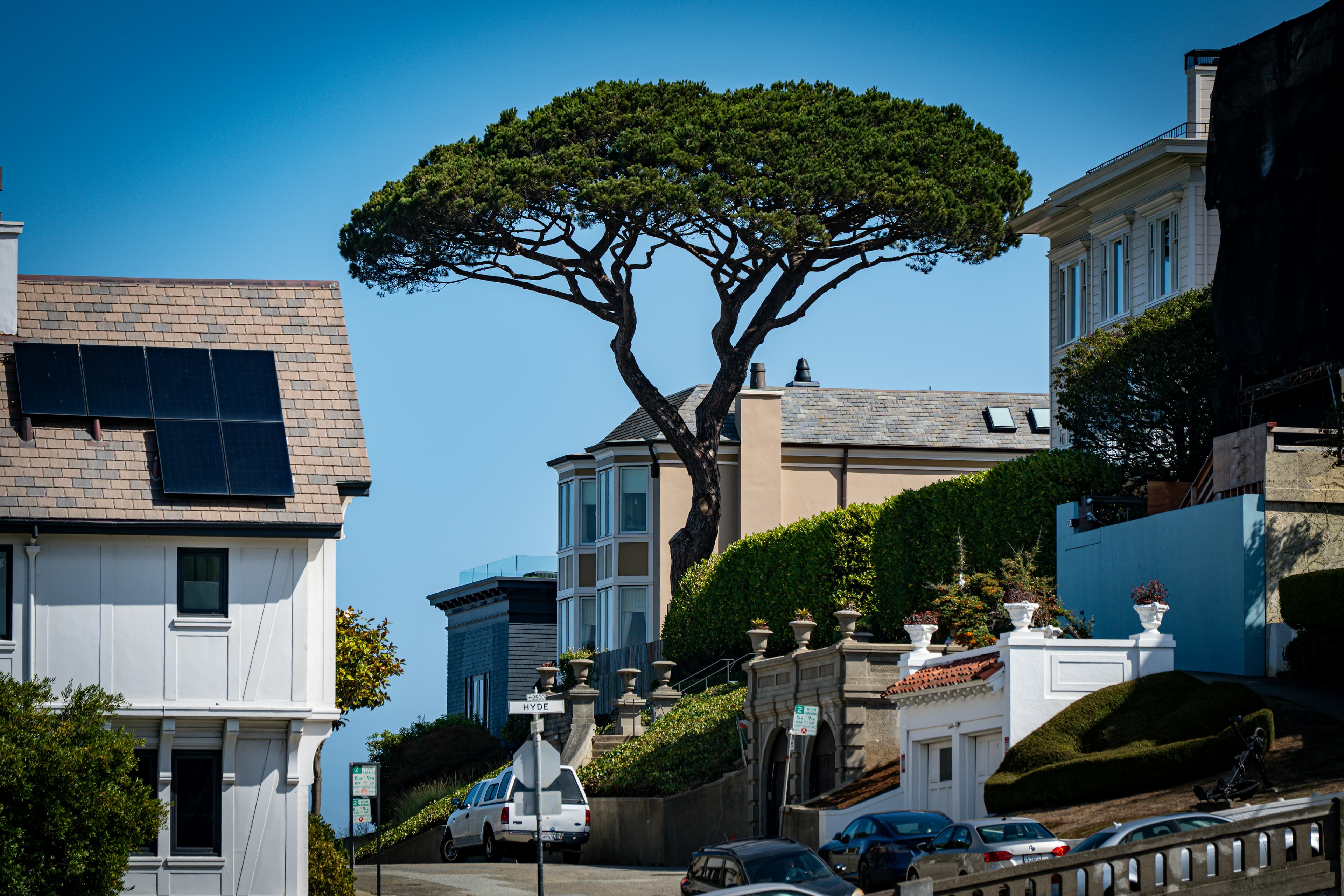 Zero-emission city skyline with renewable energy